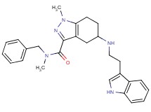 N-benzyl-5-{[2-(1H-indol-3-yl)ethyl]amino}-N,1-dimethyl-4,5,6,7-tetrahydro-1H-indazole-3-carboxamide