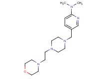 N,N-dimethyl-5-{[4-(2-morpholin-4-ylethyl)piperazin-1-yl]methyl}pyridin-2-amine