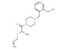 [2-({4-[2-(allylthio)propanoyl]piperazin-1-yl}methyl)phenyl]methanol