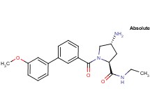 (2S,4R)-4-amino-N-ethyl-1-[(3'-methoxybiphenyl-3-yl)carbonyl]pyrrolidine-2-carboxamide