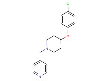 4-{[4-(4-chlorophenoxy)-1-piperidinyl]methyl}pyridine