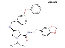 (4S)-N-[2-(1,3-benzodioxol-5-yl)ethyl]-1-isopropyl-4-[(3-phenoxybenzyl)amino]-L-prolinamide