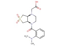 [(4aR*,7aS*)-4-[2-(dimethylamino)benzoyl]-6,6-dioxidohexahydrothieno[3,4-b]pyrazin-1(2H)-yl]acetic acid