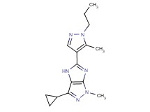 3-cyclopropyl-1-methyl-5-(5-methyl-1-propyl-1H-pyrazol-4-yl)-1,4-dihydroimidazo[4,5-c]pyrazole