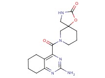7-[(2-amino-5,6,7,8-tetrahydroquinazolin-4-yl)carbonyl]-1-oxa-3,7-diazaspiro[4.5]decan-2-one