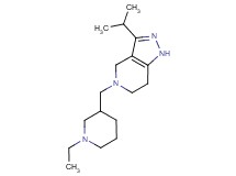 5-[(1-ethylpiperidin-3-yl)methyl]-3-isopropyl-4,5,6,7-tetrahydro-1H-pyrazolo[4,3-c]pyridine