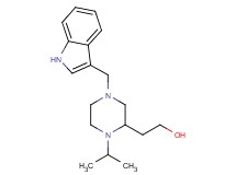2-[4-(1H-indol-3-ylmethyl)-1-isopropyl-2-piperazinyl]ethanol