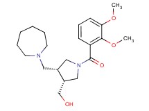 [(3R*,4R*)-4-(azepan-1-ylmethyl)-1-(2,3-dimethoxybenzoyl)pyrrolidin-3-yl]methanol