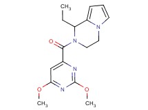 2-[(2,6-dimethoxypyrimidin-4-yl)carbonyl]-1-ethyl-1,2,3,4-tetrahydropyrrolo[1,2-a]pyrazine