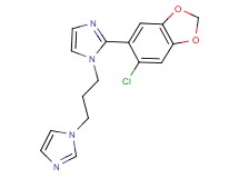 2-(6-chloro-1,3-benzodioxol-5-yl)-1-[3-(1H-imidazol-1-yl)propyl]-1H-imidazole