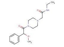 N-ethyl-2-{4-[methoxy(phenyl)acetyl]-1-piperazinyl}acetamide