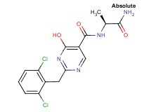 N-[(1S)-2-amino-1-methyl-2-oxoethyl]-2-(2,6-dichlorobenzyl)-4-hydroxypyrimidine-5-carboxamide