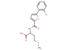 N-[5-(2-chlorophenyl)-2-furoyl]methionine
