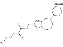 N~1~-[(5-cyclohexyl-5,6,7,8-tetrahydro-4H-pyrazolo[1,5-a][1,4]diazepin-2-yl)methyl]-L-methioninamide dihydrochloride