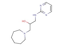 1-azepan-1-yl-3-(pyrimidin-2-ylamino)propan-2-ol