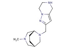 2-{[(1S*,5R*)-3-methyl-3,6-diazabicyclo[3.2.2]non-6-yl]methyl}-4,5,6,7-tetrahydropyrazolo[1,5-a]pyrazine
