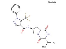 N-[(3R,7S,8aS)-3-isopropyl-1,4-dioxooctahydropyrrolo[1,2-a]pyrazin-7-yl]-1-phenyl-5-(trifluoromethyl)-1H-pyrazole-4-carboxamide