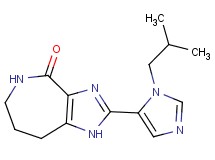 2-(1-isobutyl-1H-imidazol-5-yl)-5,6,7,8-tetrahydroimidazo[4,5-c]azepin-4(1H)-one