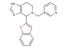 4-(1-benzofuran-2-yl)-5-(pyridin-3-ylmethyl)-4,5,6,7-tetrahydro-1H-imidazo[4,5-c]pyridine