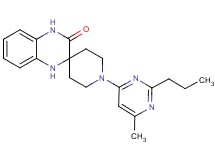 1-(6-methyl-2-propyl-4-pyrimidinyl)-1',4'-dihydro-3'H-spiro[piperidine-4,2'-quinoxalin]-3'-one