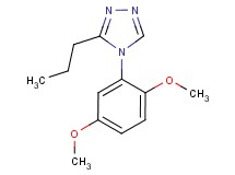 4-(2,5-dimethoxyphenyl)-3-propyl-4H-1,2,4-triazole