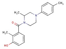 2-methyl-3-{[2-methyl-4-(4-methylphenyl)-1-piperazinyl]carbonyl}phenol