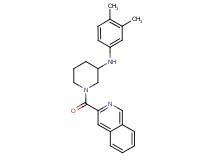 N-(3,4-dimethylphenyl)-1-(3-isoquinolinylcarbonyl)-3-piperidinamine