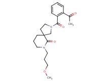 2-(2-acetylbenzoyl)-7-(3-methoxypropyl)-2,7-diazaspiro[4.5]decan-6-one