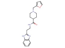 N-[2-(1H-benzimidazol-2-yl)ethyl]-1-(2-furylmethyl)-4-piperidinecarboxamide