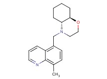(4aR*,8aR*)-4-[(8-methylquinolin-5-yl)methyl]octahydro-2H-1,4-benzoxazine