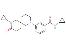 N-cyclopropyl-2-(8-cyclopropyl-9-oxo-2,8-diazaspiro[5.5]undec-2-yl)isonicotinamide