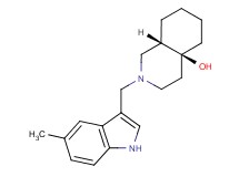 (4aS*,8aS*)-2-[(5-methyl-1H-indol-3-yl)methyl]octahydroisoquinolin-4a(2H)-ol