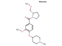 4-(2-methoxy-4-{[(2S)-2-(methoxymethyl)pyrrolidin-1-yl]carbonyl}phenoxy)-1-methylpiperidine