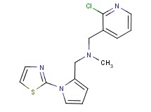 1-(2-chloropyridin-3-yl)-N-methyl-N-{[1-(1,3-thiazol-2-yl)-1H-pyrrol-2-yl]methyl}methanamine