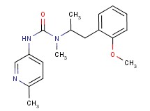 N-[2-(2-methoxyphenyl)-1-methylethyl]-N-methyl-N'-(6-methylpyridin-3-yl)urea