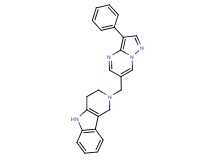 2-[(3-phenylpyrazolo[1,5-a]pyrimidin-6-yl)methyl]-2,3,4,5-tetrahydro-1H-pyrido[4,3-b]indole