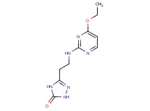 5-{2-[(4-ethoxypyrimidin-2-yl)amino]ethyl}-2,4-dihydro-3H-1,2,4-triazol-3-one