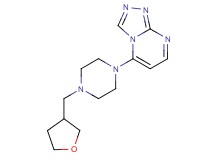 5-[4-(tetrahydrofuran-3-ylmethyl)piperazin-1-yl][1,2,4]triazolo[4,3-a]pyrimidine