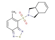 4-[(3aR*,7aS*)-1,3,3a,4,7,7a-hexahydro-2H-isoindol-2-ylsulfonyl]-5-methyl-2,1,3-benzothiadiazole