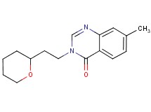 7-methyl-3-[2-(tetrahydro-2H-pyran-2-yl)ethyl]quinazolin-4(3H)-one