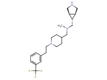 [rel-(1R,5S,6r)-3-azabicyclo[3.1.0]hex-6-ylmethyl]methyl[(1-{2-[3-(trifluoromethyl)phenyl]ethyl}-4-piperidinyl)methyl]amine dihydrochloride