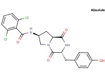 2,6-dichloro-N-[(3R,7S,8aS)-3-(4-hydroxybenzyl)-1,4-dioxooctahydropyrrolo[1,2-a]pyrazin-7-yl]benzamide