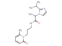 2-(2-isopropyl-1H-imidazol-1-yl)-N-[3-(6-methyl-2-oxo-1(2H)-pyridinyl)propyl]propanamide