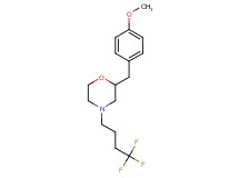 2-(4-methoxybenzyl)-4-(4,4,4-trifluorobutyl)morpholine