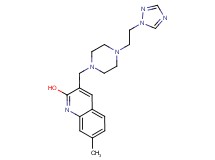7-methyl-3-({4-[2-(1H-1,2,4-triazol-1-yl)ethyl]piperazin-1-yl}methyl)quinolin-2-ol
