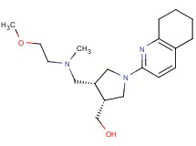 [(3R*,4R*)-4-{[(2-methoxyethyl)(methyl)amino]methyl}-1-(5,6,7,8-tetrahydroquinolin-2-yl)pyrrolidin-3-yl]methanol