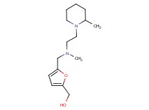 [5-({methyl[2-(2-methylpiperidin-1-yl)ethyl]amino}methyl)-2-furyl]methanol