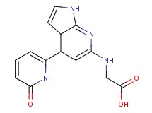 N-[4-(6-oxo-1,6-dihydropyridin-2-yl)-1H-pyrrolo[2,3-b]pyridin-6-yl]glycine