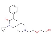 2-cyclopropyl-9-[2-(2-hydroxyethoxy)ethyl]-4-phenyl-2,9-diazaspiro[5.5]undecan-3-one