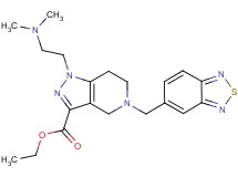 ethyl 5-(2,1,3-benzothiadiazol-5-ylmethyl)-1-[2-(dimethylamino)ethyl]-4,5,6,7-tetrahydro-1H-pyrazolo[4,3-c]pyridine-3-carboxylate